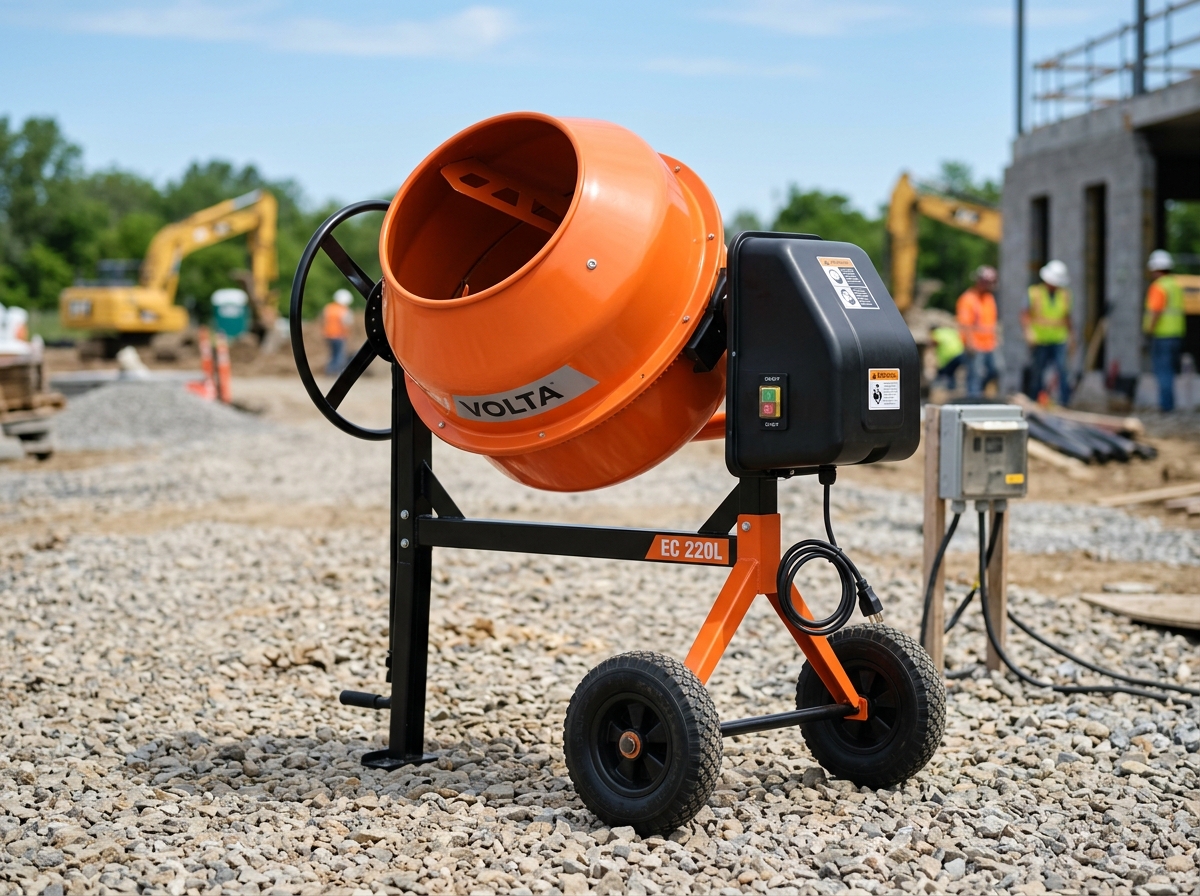 Scheppach MIX180 betonkeverő